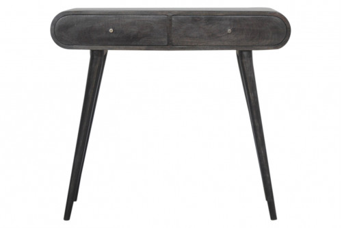 Artisan™ - Ash Black Curved Edge Console Table