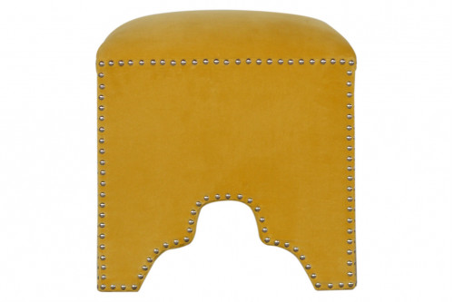 Artisan™ - Mustard Studded Footstool