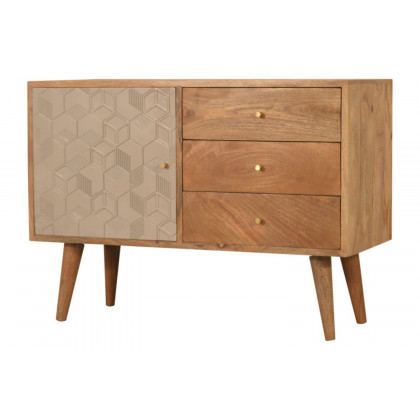Artisan Acadia Sideboard with Drawers - Beige