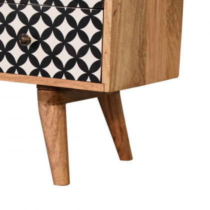 Artisan - Diamond Screen Printed Entertainment Unit