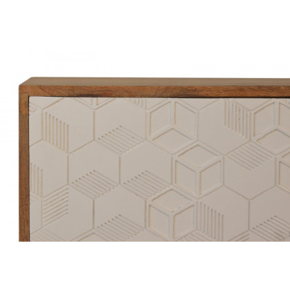 Artisan Acadia Sideboard with Drawers - White