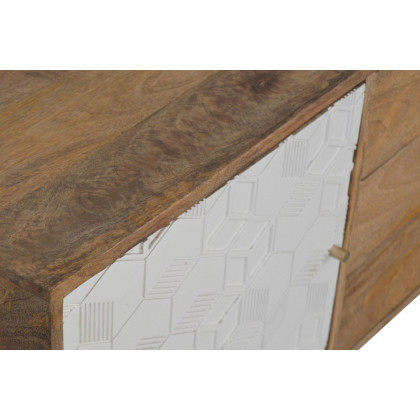 Artisan Acadia Sideboard with Drawers - White