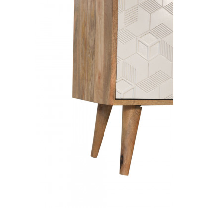 Artisan Acadia Sideboard with Drawers - White
