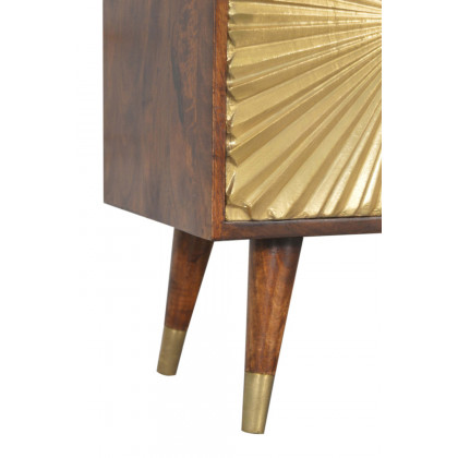 Artisan Manila Gold Sideboard - Nordic Legs