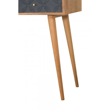 Artisan Milan Console Table - Navy/White
