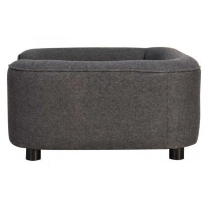 Artisan Battleship Pet Sofa Bed - Tweed