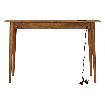 Artisan Nordic Style Writing Desk with Cable access