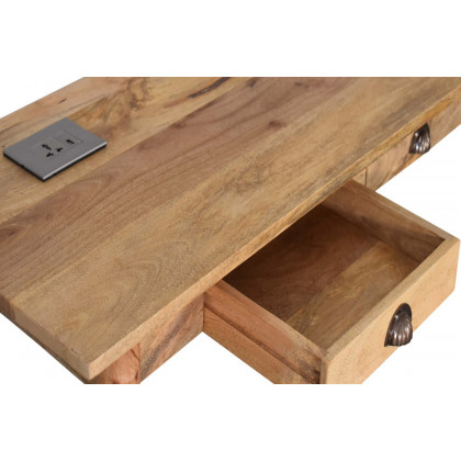 Artisan Nordic Style Writing Desk with Cable access