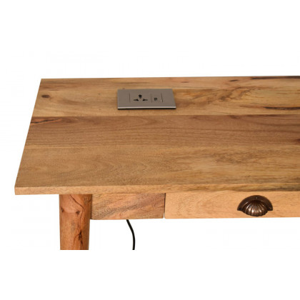 Artisan Nordic Style Writing Desk with Cable access