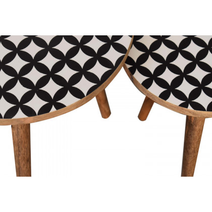 Artisan - Monochrome Nesting Stools