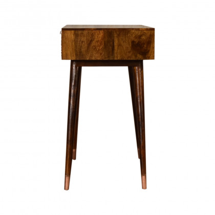 Artisan - Manila Writing Desk in Rose Gold