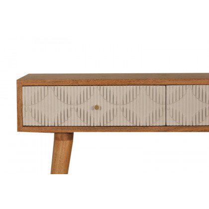 Artisan Milan Console Table - White