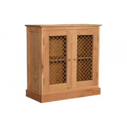 Artisan Caged Cabinet - Oak-ish