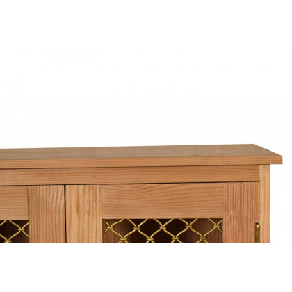 Artisan Caged Cabinet - Oak-ish