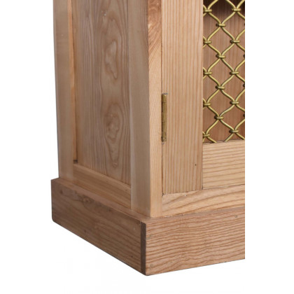 Artisan Caged Cabinet - Oak-ish