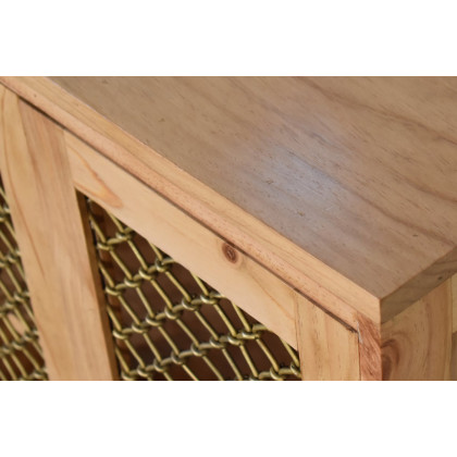 Artisan Caged Cabinet - Pine