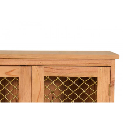 Artisan Caged Cabinet - Pine
