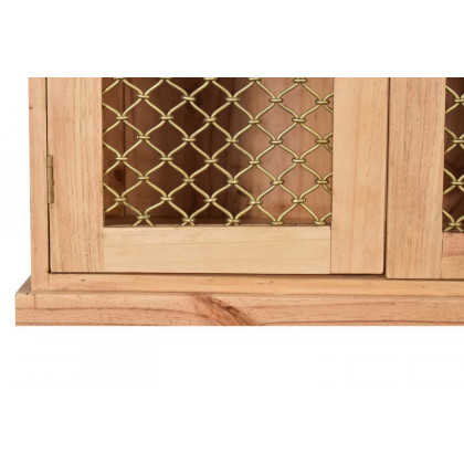 Artisan Caged Cabinet - Pine