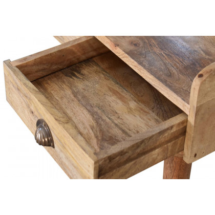 Artisan Nordic Style Gallery Back Writing Desk - Oak-ish