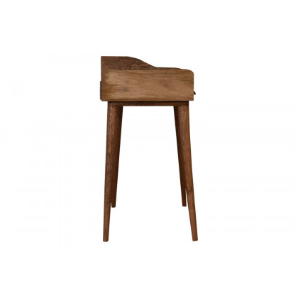 Artisan Nordic Style Gallery Back Writing Desk - Oak-ish