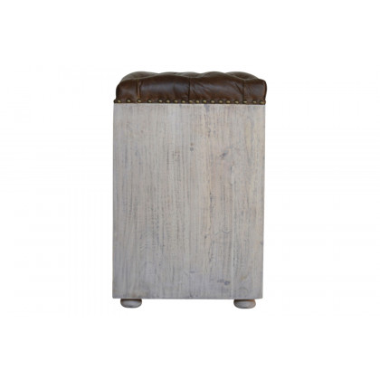 Artisan - Buffalo Hide Acid Wash Shoe Cabinet