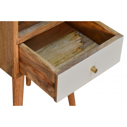 Artisan Mini Hand Painted Bedside - Sky Blue