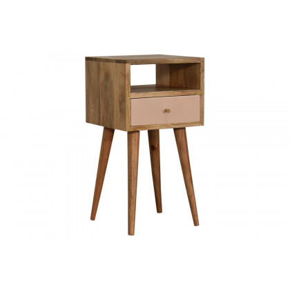 Artisan Mini Hand Painted Bedside - Blush