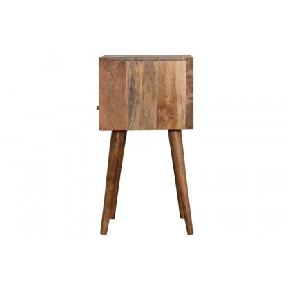 Artisan Mini Hand Painted Bedside - Slate Gray