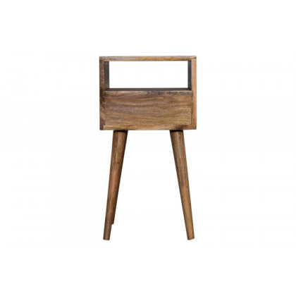 Artisan Mini Hand Painted Bedside - Slate Gray