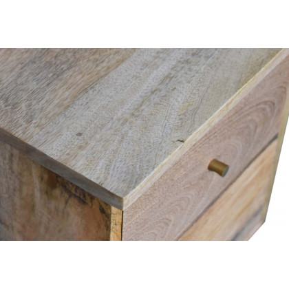 Artisan Bedside - Oak-ish