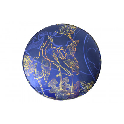 Artisan Nordic Style Footstool - Shangri-La, Velvet