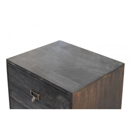 Artisan - Ash-Black Filing Cabinet in Ash Black