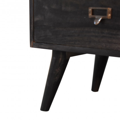 Artisan - Ash-Black Filing Cabinet in Ash Black