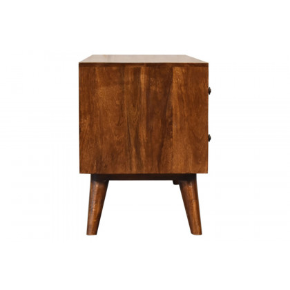 Artisan Nordic Entertainment Unit - Chestnut
