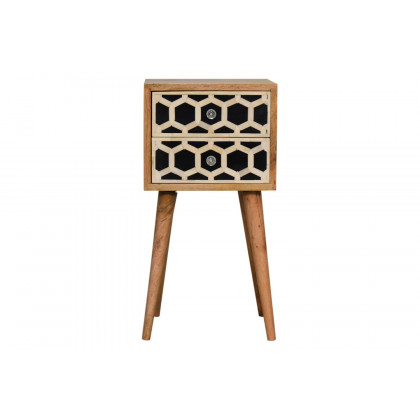 Artisan - Bone Inlay Mini Bedside