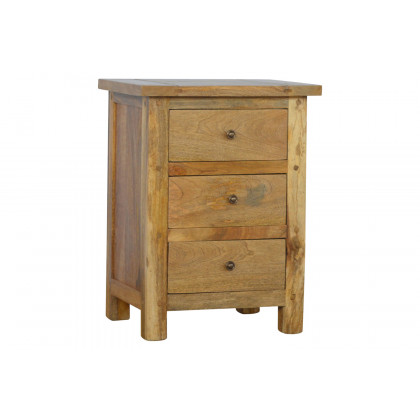 Artisan Country Style Bedside - Oak-ish