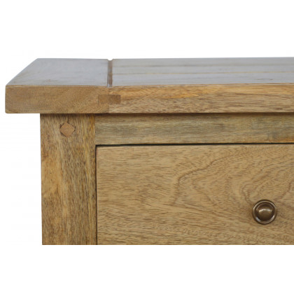 Artisan Country Style Bedside - Oak-ish