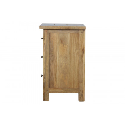 Artisan Country Style Bedside - Oak-ish