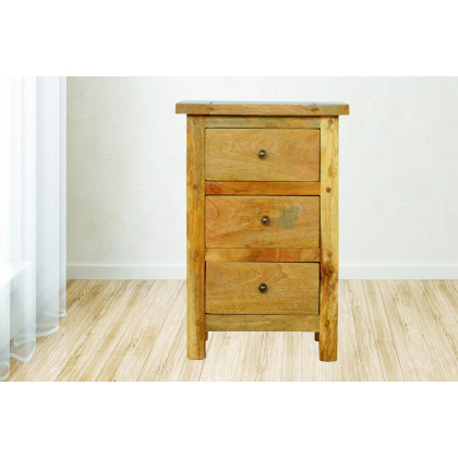 Artisan Country Style Bedside - Oak-ish