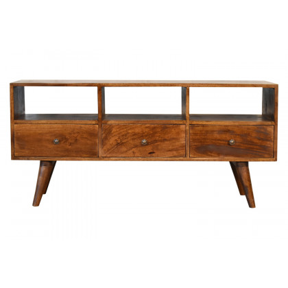 Artisan - Nordic Style TV Unit with 3 Drawers