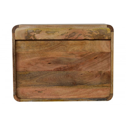 Artisan - Gray Washed Wall Mounted Woven Cabinet