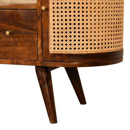 Artisan - Woven Media Unit in Chestnut