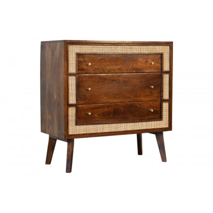 Artisan - Square Woven Chest in Chestnut