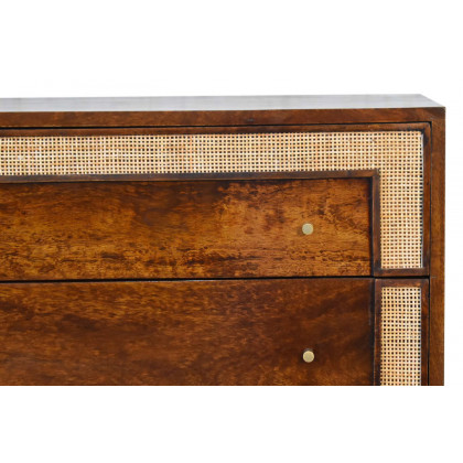 Artisan - Square Woven Chest in Chestnut
