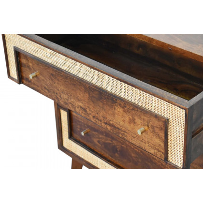 Artisan - Square Woven Chest in Chestnut