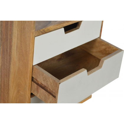 Artisan Gradient Bedside - Gray/White