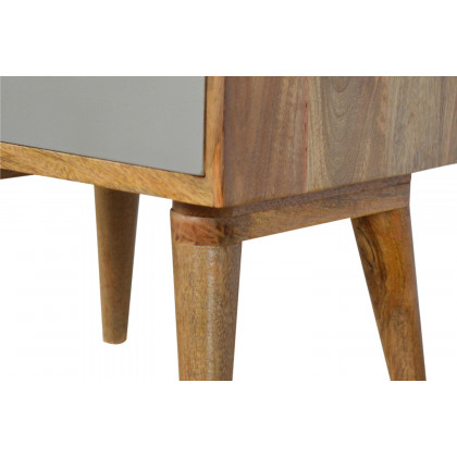 Artisan Gradient Bedside - Gray/White