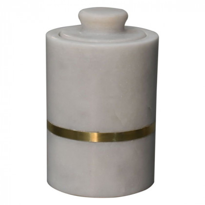 Artisan - Brass Inlay Bathroom Set Of 5