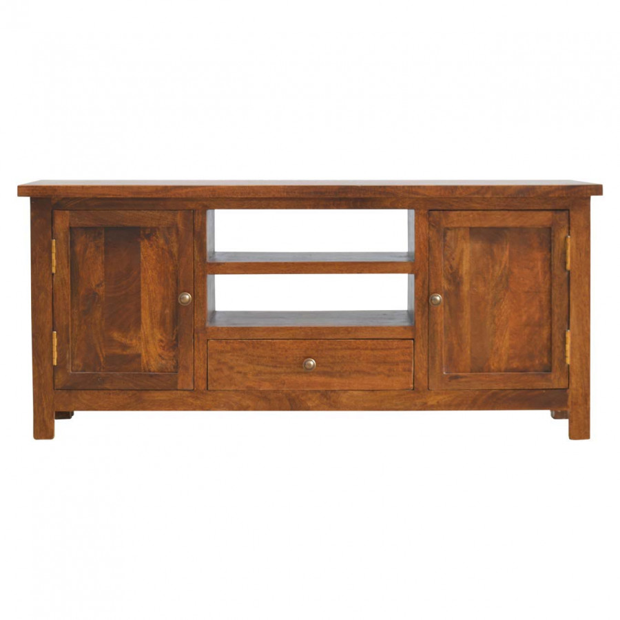 Artisan - Solid Media Unit in Wood