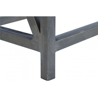 Artisan - Mango Wood Metal Base Console Table